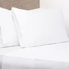 BASEMENT HOME - Juego de Sábanas Lisas XL 100% Algodón 300 Hilos