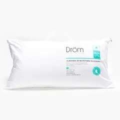 DROM - Almohada de Microfibra Siliconada King 50x90cm