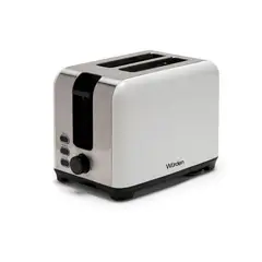 WURDEN - Tostadora Eléctrico 2 Panes 850W Blanco