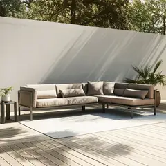BASEMENT HOME - Seccional De Terraza Monaco 4 Cuerpos Derecho