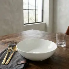 BASEMENT HOME - Plato Hondo Porcelana 21.5 cm Essentials Redondo