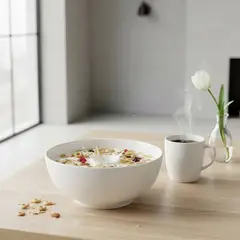 BASEMENT HOME - Ensaladera Chica Porcelana 24 cm Essentials Redondo