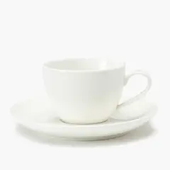 BASEMENT HOME - Taza de Café con Plato Porcelana Essentials Redondo