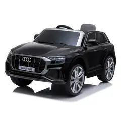 AUDI - Auto A Batería Q8 Negro Con Luces Y Reversa