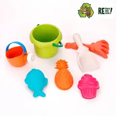 KIDS N PLAY - Juguete de Playa Balde, Palas Y Moldes