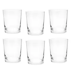 KROSNO - Set x6 Vasos Cortos Cono 350 ml