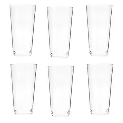 KROSNO - Set x6 Vasos Largos Cono 350 ml