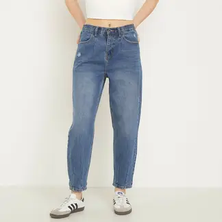 SYBILLA - Jean Slounchy Tiro Alto Mujer