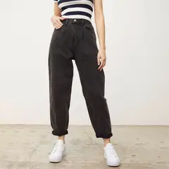 SYBILLA - Jean Slouchy 100% Algodón Mujer