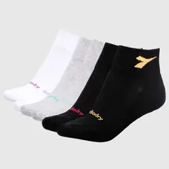 DIADORA - Pack X6 Medias Quarter Deportivas Unisex