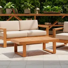 BASEMENT HOME - Mesa De Centro De Terraza Laguna Madera