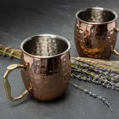 BASEMENT HOME - Moscow Mule Mug Setx2