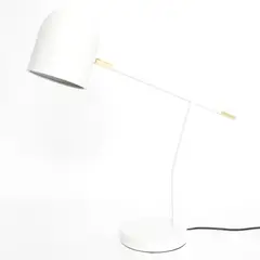 MICA - Lámpara de Mesa Blanca 58x58cm