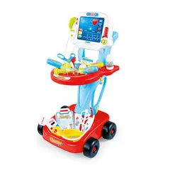 KIDS N PLAY - Set Carrito Doctor Con Luz Y Sonido
