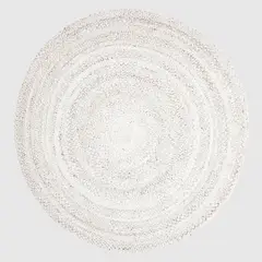 BASEMENT HOME - Alfombra Redonda Braided