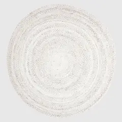 BASEMENT HOME - Alfombra Redonda Braided