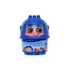 BUILD ME UP MAXI - Bloques Maxi Bucket Gira La Cabeza 40 piezas