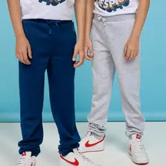 FEDERATION - Pantalón Buzo Niño Pack X2algodón