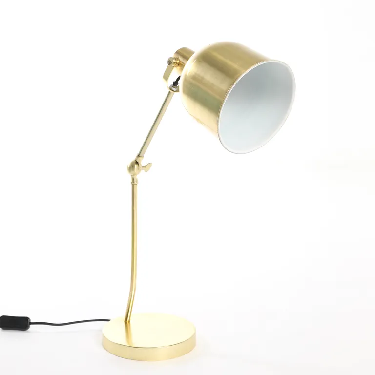 Lámpara de Mesa Dorada 40x25x25cm