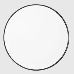 BASEMENT HOME - Espejo Negro Redondo 100 cm