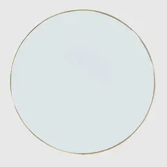 BASEMENT HOME - Espejo Dorado Redondo 100 cm