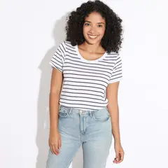 SYBILLA - Polo Manga Corta Algodón Mujer