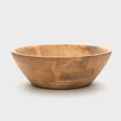 CASA CANTABRIA - Bowl Ensalada Madera Acacia Washed Grande 26 cm