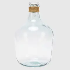 CASA CANTABRIA - Florero de Vidrio Transparente 42x27cm