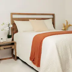 CASA CANTABRIA - Funda Plumón Bordada Isidora 100% Algodón