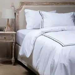 BASEMENT HOME - Funda Plumón Bordada New Hotel Collection 100% Algodón