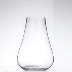 MICA - Florero Ovalado de Vidrio 25x16cm