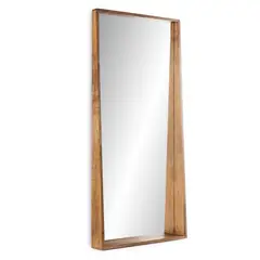 CASA CANTABRIA - Espejo de Madera Rectangular Cuerpo Completo 90x180cm