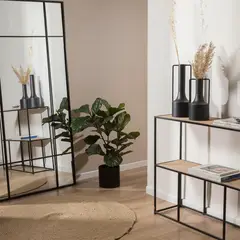 BASEMENT HOME - Espejo de Pared Ventana Rectangular Cuerpo Completo 180x60cm