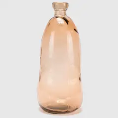 CASA CANTABRIA - Florero de Vidrio Marrón 51x22cm