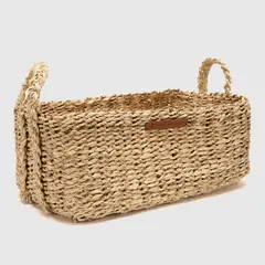 CASA CANTABRIA - Canasto Tend de Hoja de Palma 38x24x15cm