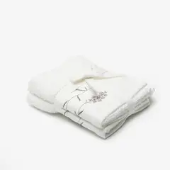 ROBERTA ALLEN - Set X2 Toallas De Mano Marta 100% Algodón