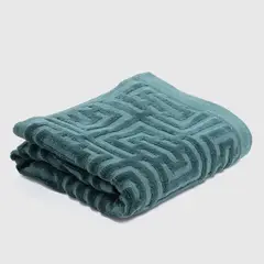 BASEMENT HOME - Toalla de Baño Greca 100% Algodón 430gr