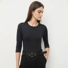 Polo Manga 3/4 Mujer