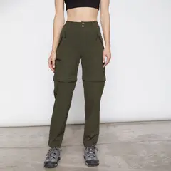MOUNTAIN GEAR - Pantalón Trekking Mujer 2 en 1
