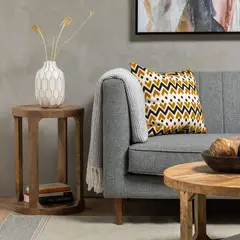 ROBERTA ALLEN - Mesa Lateral de Madera Carlo