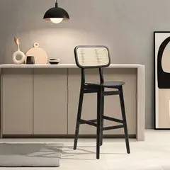 BASEMENT HOME - Banco de Bar Iñaki con Respaldar