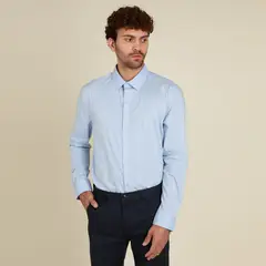 BASEMENT - Camisa Manga Larga Hombre