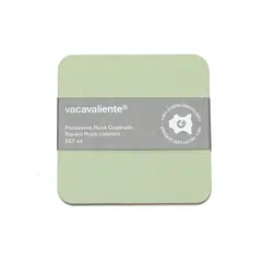VACAVALIENTE - Setx4 Posavasos Cuadrado Menta