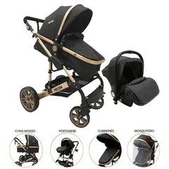 PRIORI - Coche Travel System Frezzio Plegable Con Portabebé