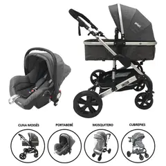 PRIORI - Coche Travel System Frezzio Plegable Con Portabebé