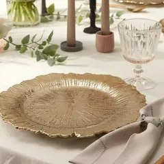 ROBERTA ALLEN - Plato Base Dorado 33Cm