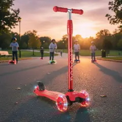 SCOOP - Scooter Plegable Con Luces