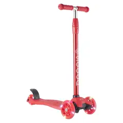 SCOOP - Scooter Niños Ajustable Rojo Con Luces