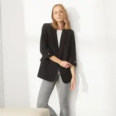 BASEMENT - Blazer Recto Mujer