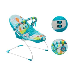 PRIORI - Silla Nido Bebé Mecedora Musical Con Vibrador Bouncer
